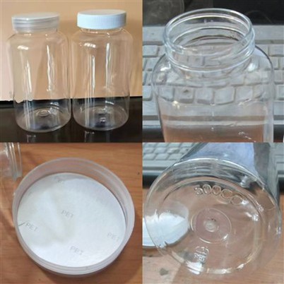 500 ml šķidrā pulvera iepakojuma pudele