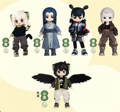 SIMONTOYS Luo Xiaohei 2 BJD blind box lelle